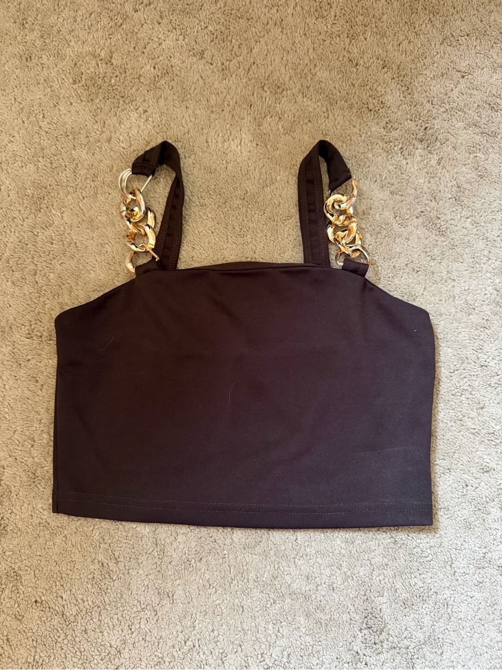 Shein brown tank size XS